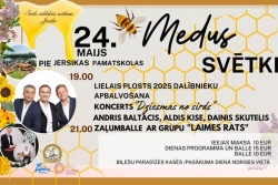 Atpūtas un ceļojumu piedāvājumi 21.05.2025 - 24.05.2025 Medus svētki Līvānu TIC